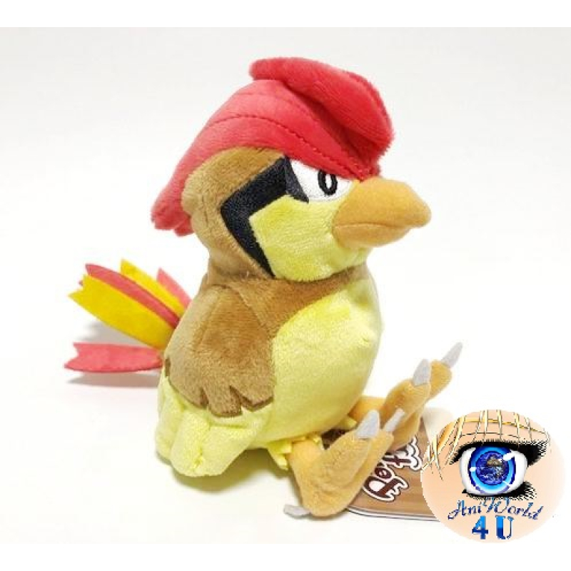 Pokemon knuffel Pidgeotto 15cm, Officiële Pokemon center Pokemon fit / sitting cutie